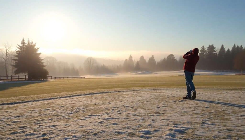 Golf en hiver : conseils et astuces pour jouer par temps froid
