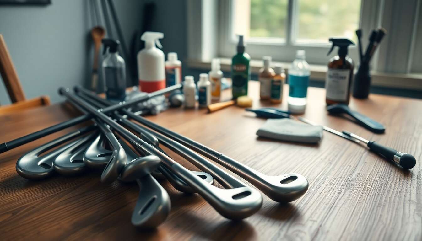 Les étapes essentielles pour nettoyer vos clubs de golf