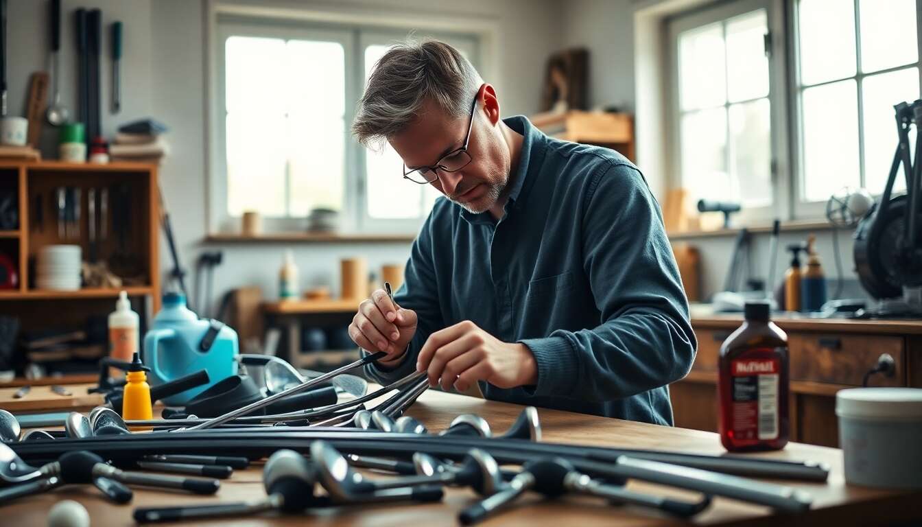 Maintenir la propreté après chaque partie sur le parcours