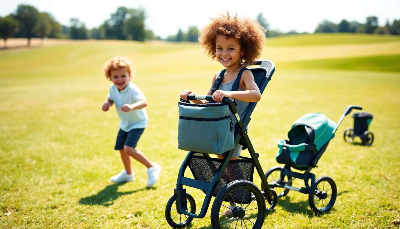 Deux ou trois roues : quel chariot choisir pour un enfant ?