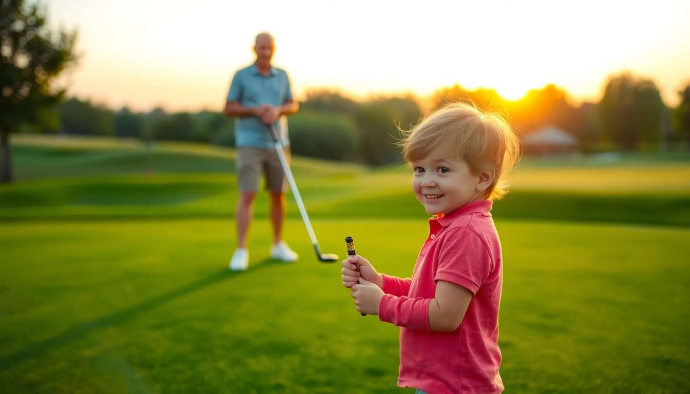 Les bienfaits du golf dès le plus jeune âge