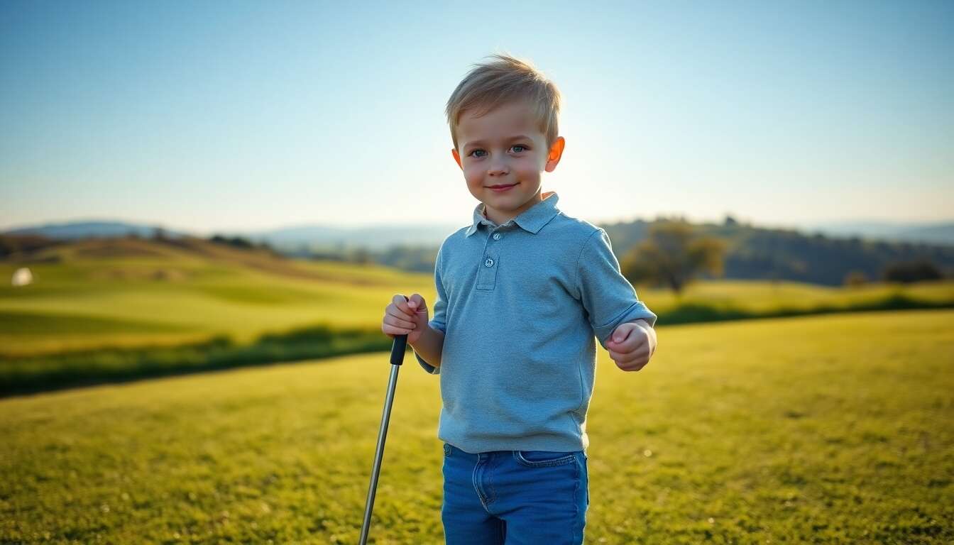 Leçons et cours : l'apprentissage ludique pour les jeunes golfeurs