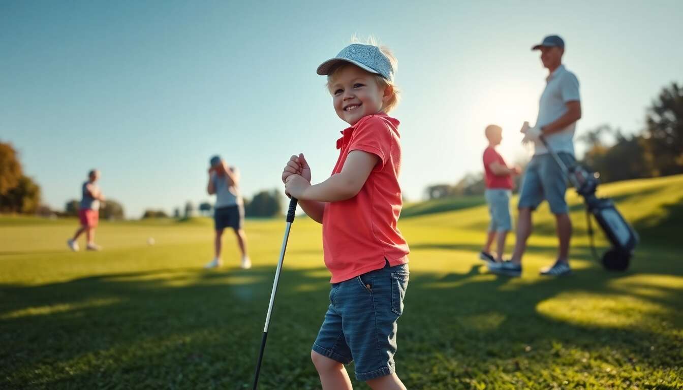 Initier votre enfant au golf sans se ruiner