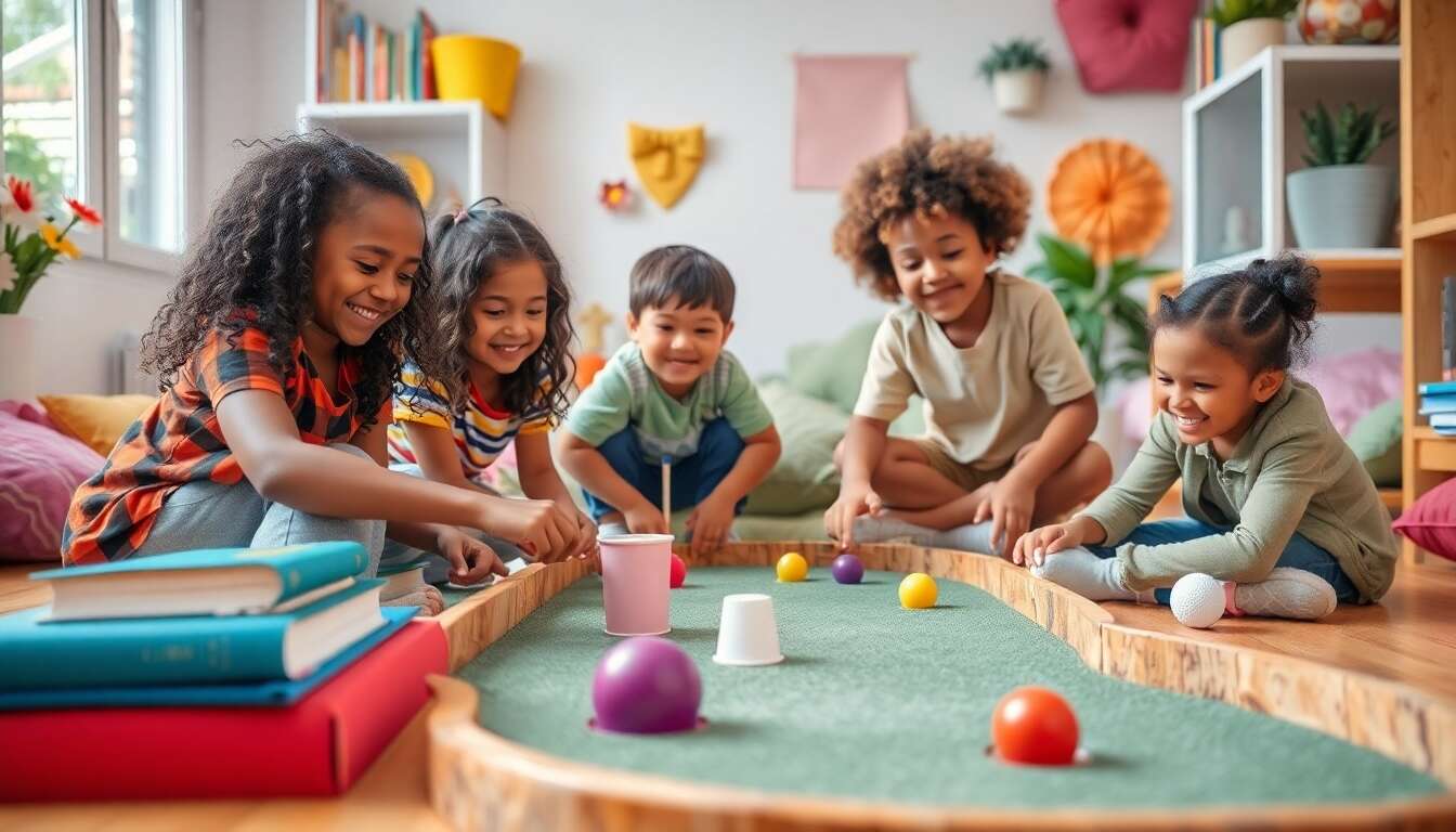 Adapter le matériel pour un mini-golf en plein air