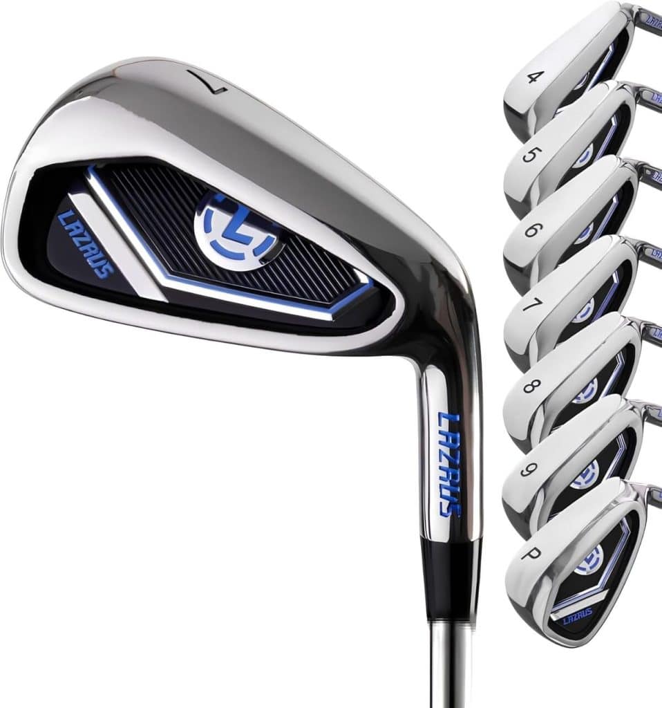 Test des fers de golf Lazrus pour homme : performance et qualité