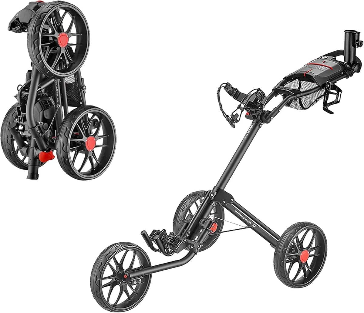 Test du chariot de golf Caddytek V2-Noir CaddyLite