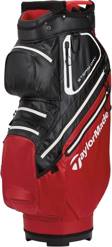 Test du sac chariot TaylorMade StormDry 2025 (rouge/noir)