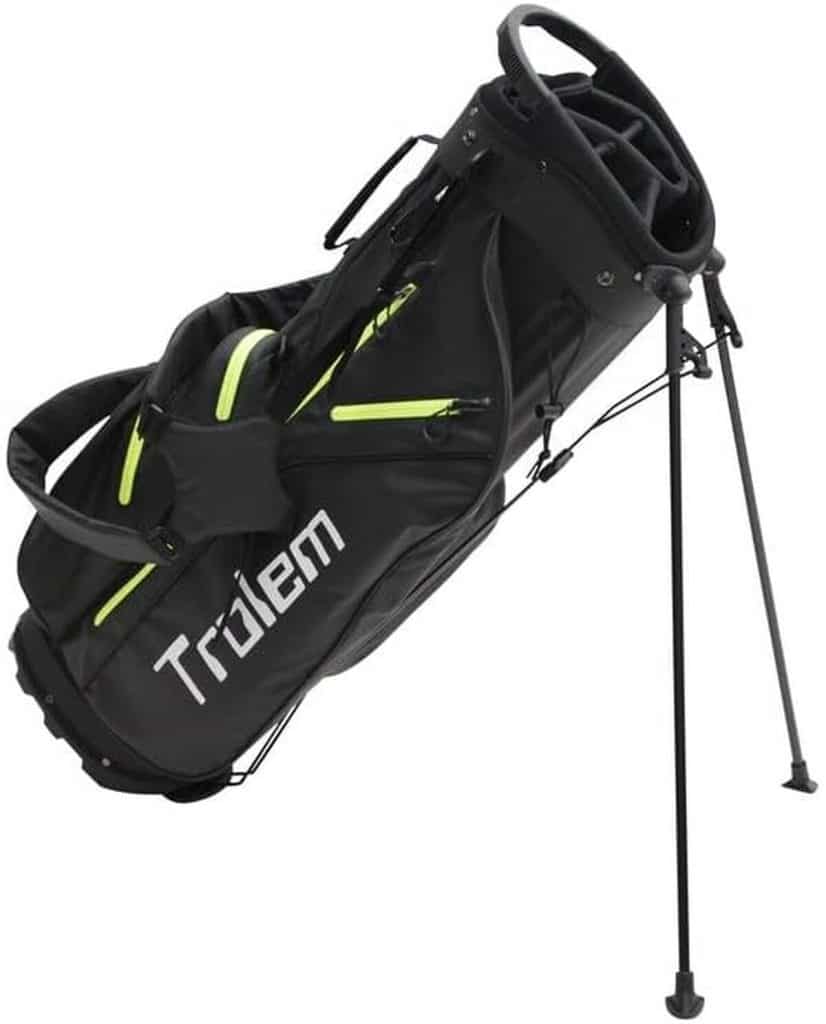 Test du sac de golf léger Trolem noir & vert