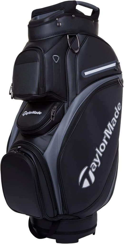 Test : sac chariot TaylorMade Luxe 2025 noir/gris