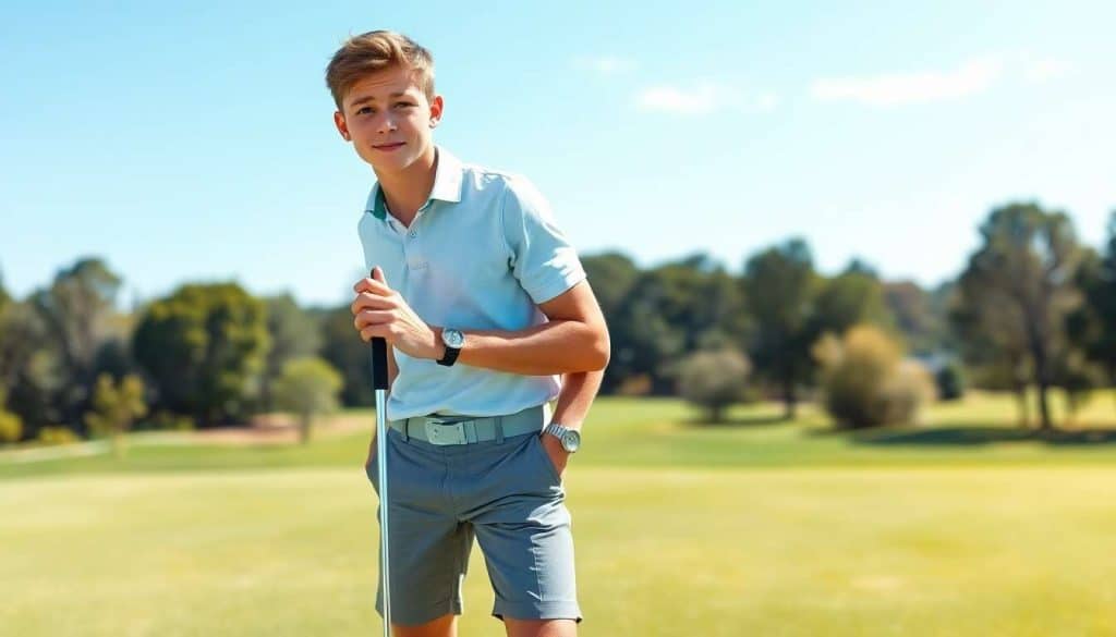 Dressing capsule spécial jeune golfeur: éléments à considérer