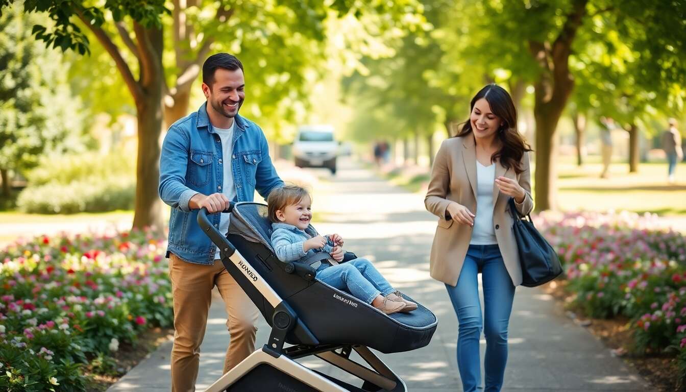 Faciliter les sorties familiales avec un chariot efficace
