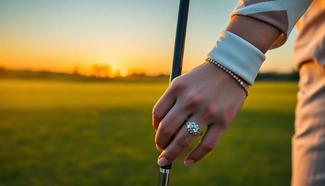 Comment porter des bijoux sur le parcours de golf