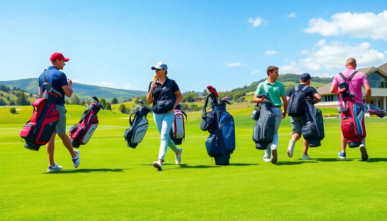 Les différents types de sacs de golf pour enfants