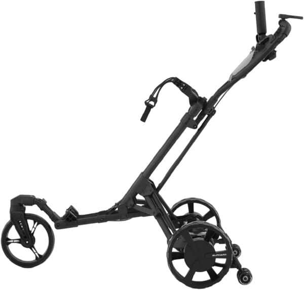 Alphard Pack Golf Electric Caddy : Club Booster V2 + Omni Cart – Chariot électrique complet télécommandé – Chariot léger avec gyroscope à 6 axes, contrôle de vitesse, pliage en un clic