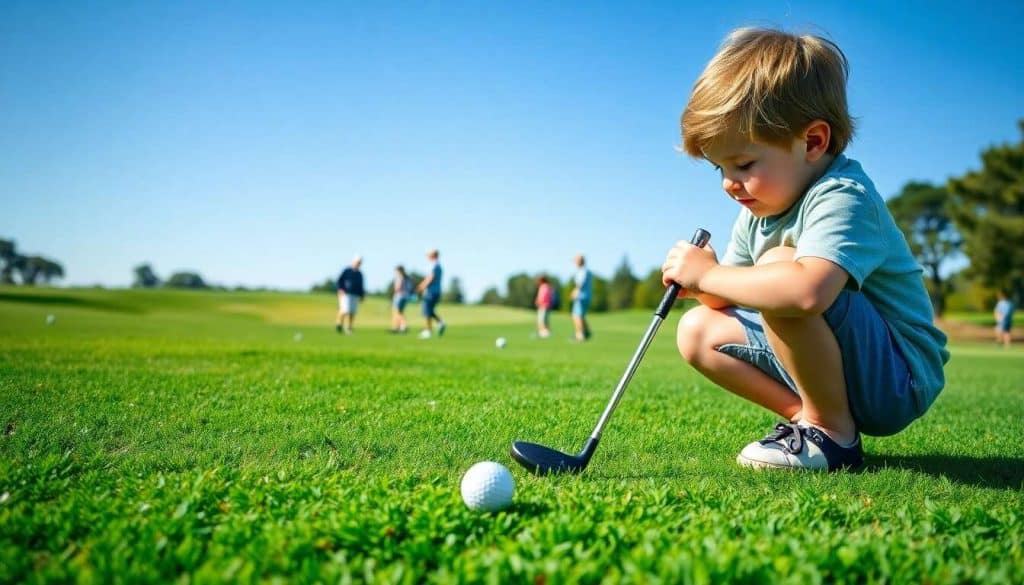 Rôle éducatif du matériel sportif sur la concentration des enfants au golf