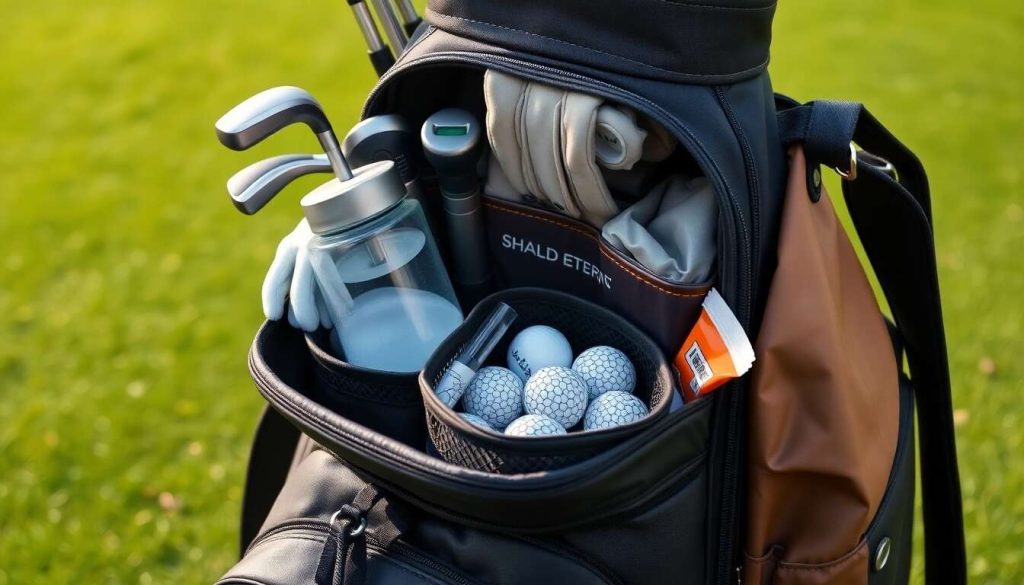 Emballer intelligemment : essentiels à mettre dans votre sac de golf