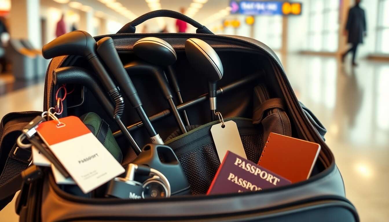 Protéger vos clubs lors du voyage