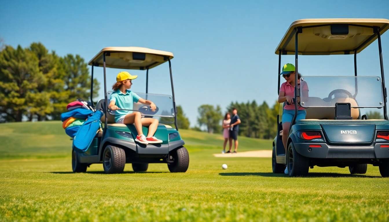 Accessoires indispensables et amusants pour les jeunes golfeurs