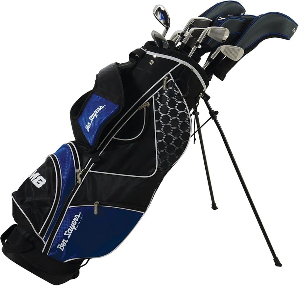 Test du sac de golf Ben Sayers M8 bleu pour hommes