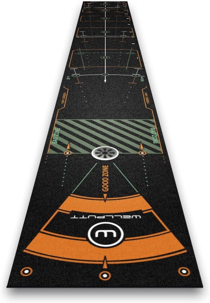 Test du tapis de putting Wellputt 4m noir : améliorez votre jeu