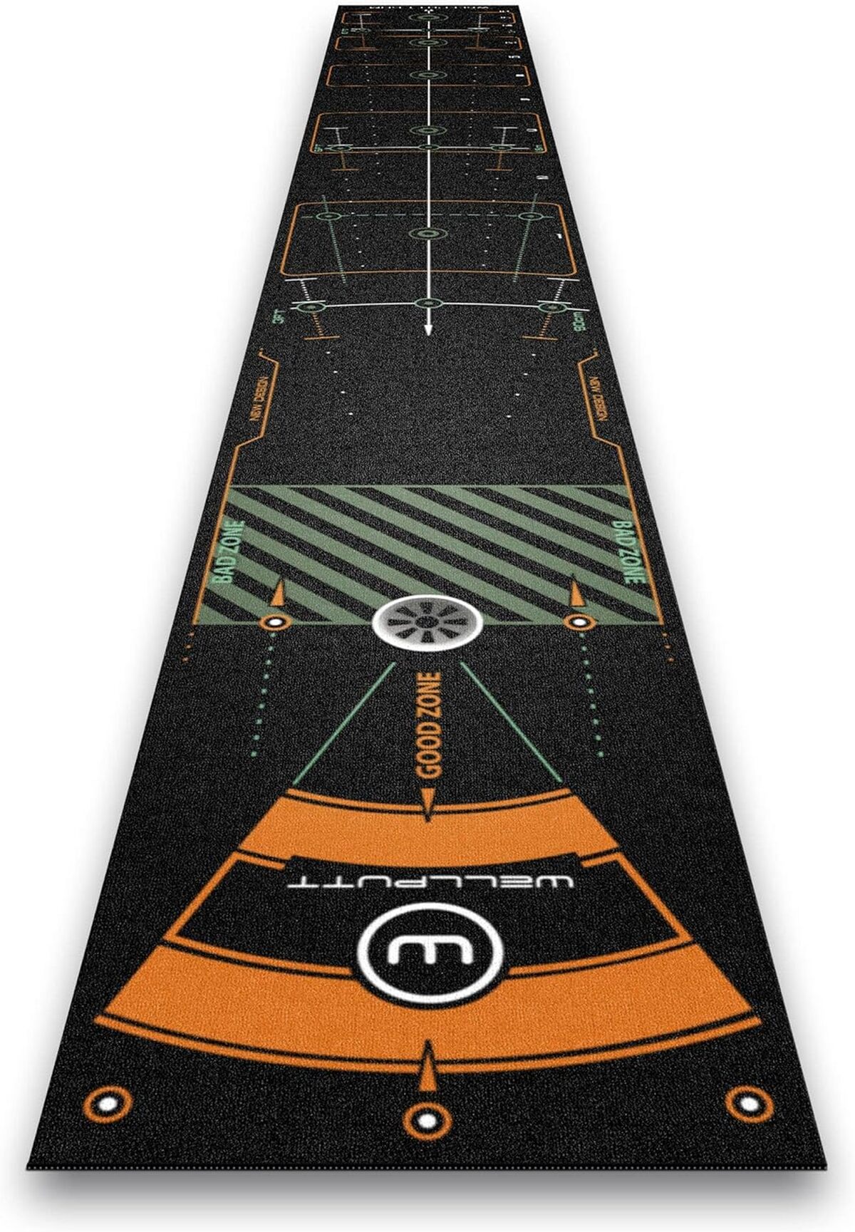 Test du tapis de putting Wellputt 4m noir : améliorez votre jeu