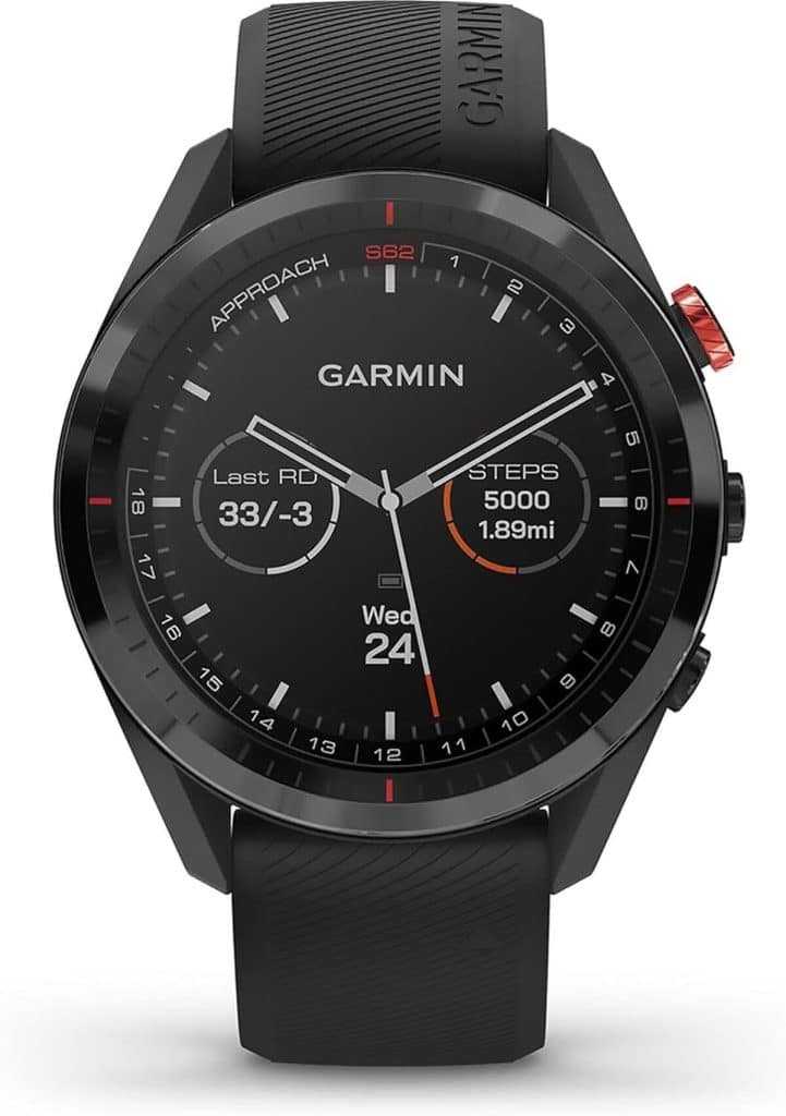 Test : garmin Approach S62, montre connectée de golf