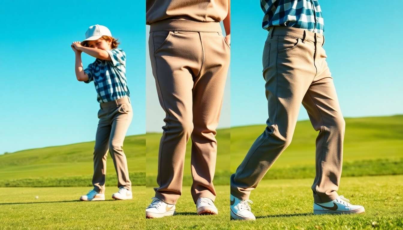 Caractéristiques essentielles des pantalons de golf pour enfants
