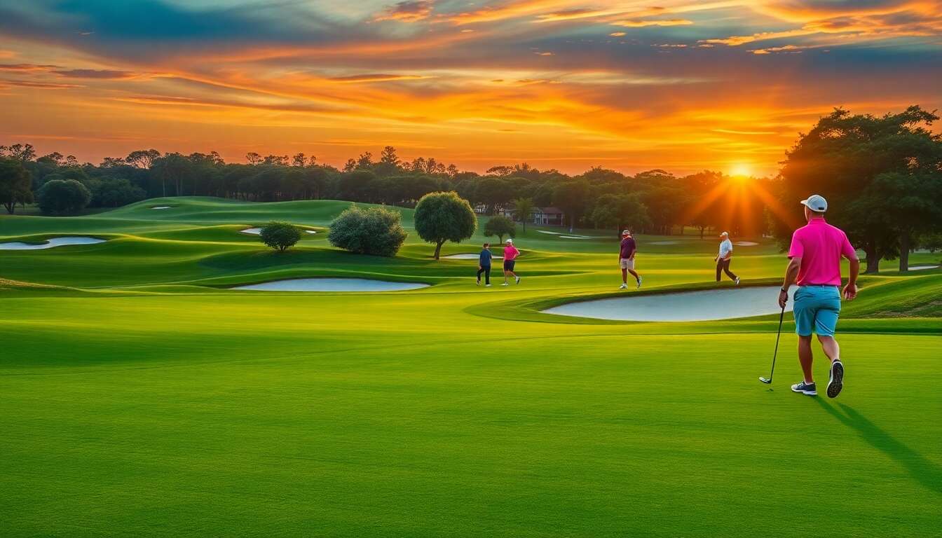 La montée des couleurs audacieuses sur le green