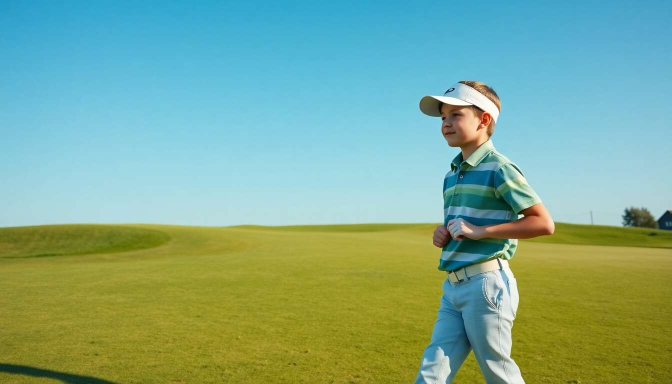 Le chapeau et casquette : protéger votre enfant du soleil au golf