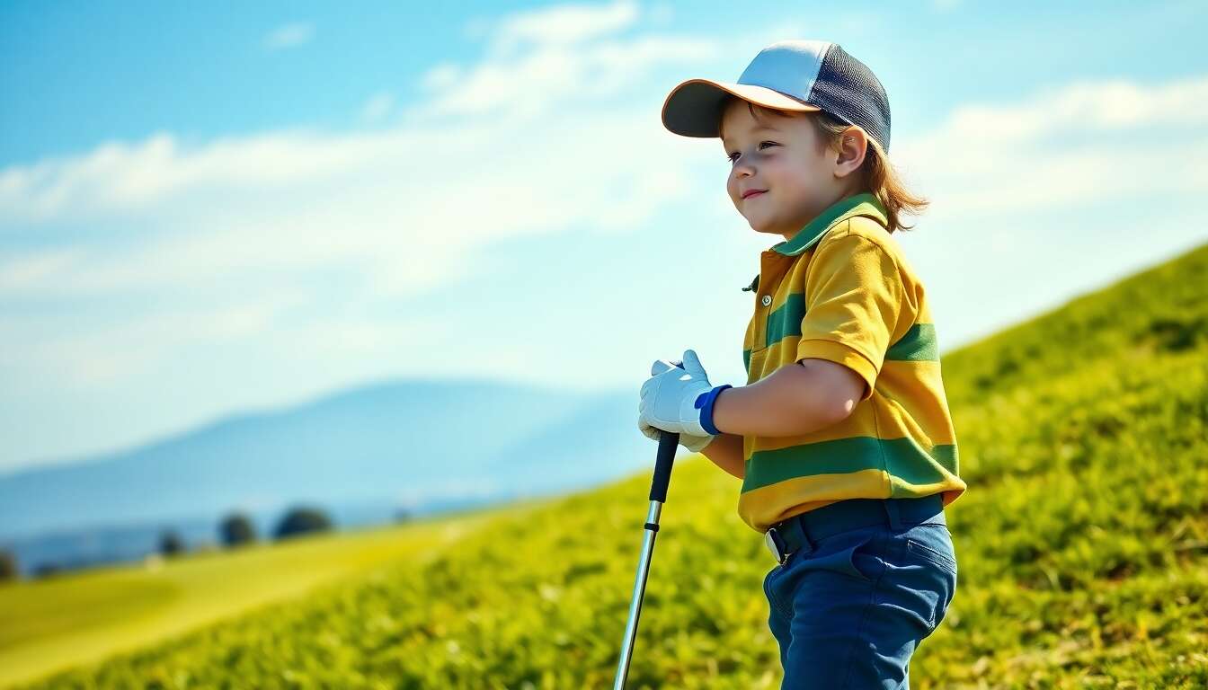 Bien s'équiper pour le golf junior : liste complète