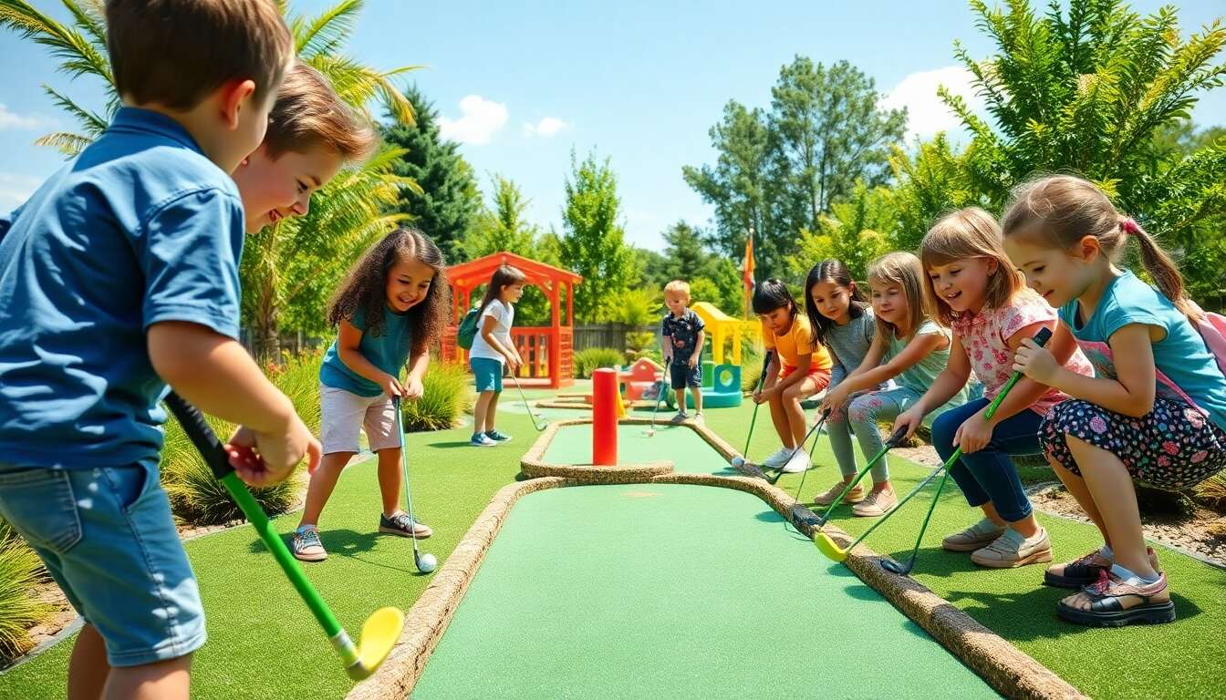 Le mini-golf : une initiation ludique au golf