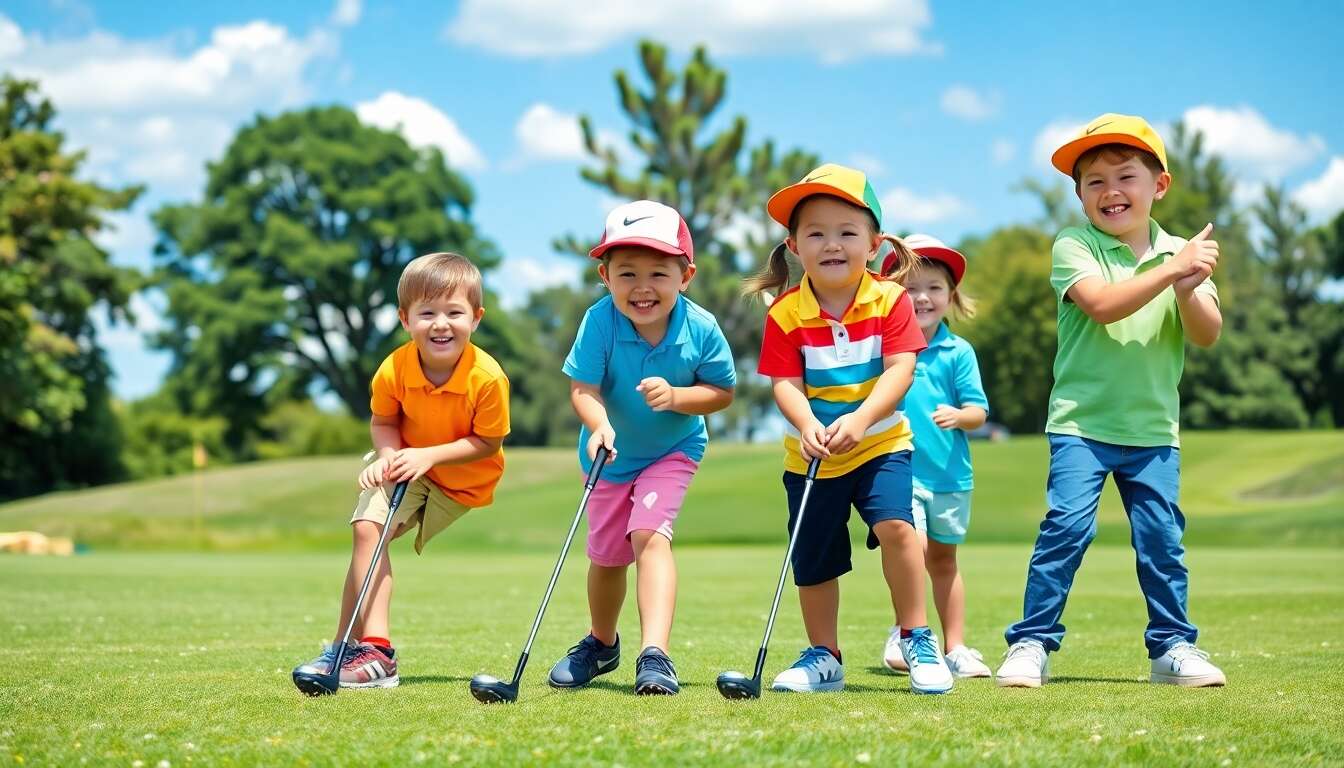 Conseils pour enseigner le golf aux enfants