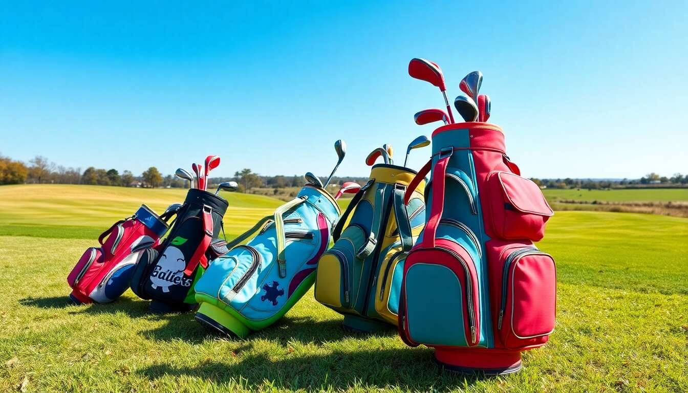 Les différents types de sacs de golf pour enfants