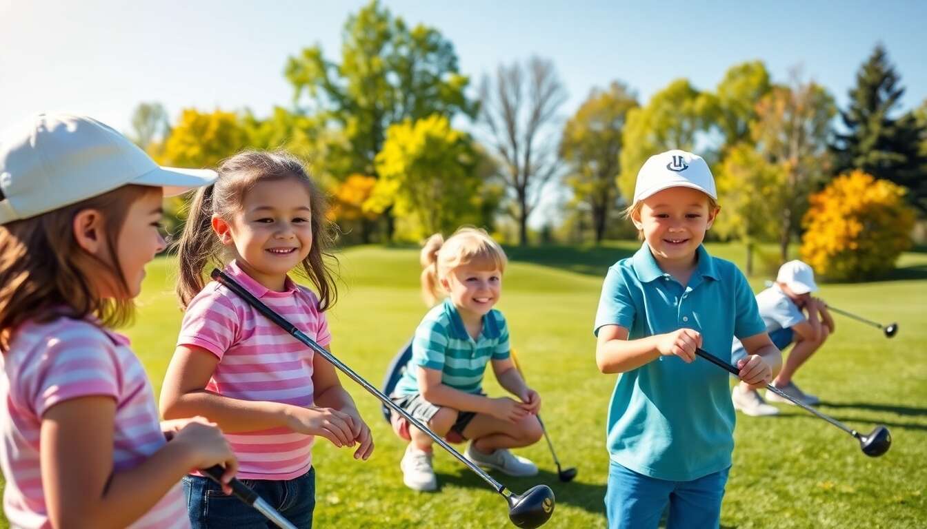 Faites découvrir le golf aux jeunes grâce à des équipements adaptés
