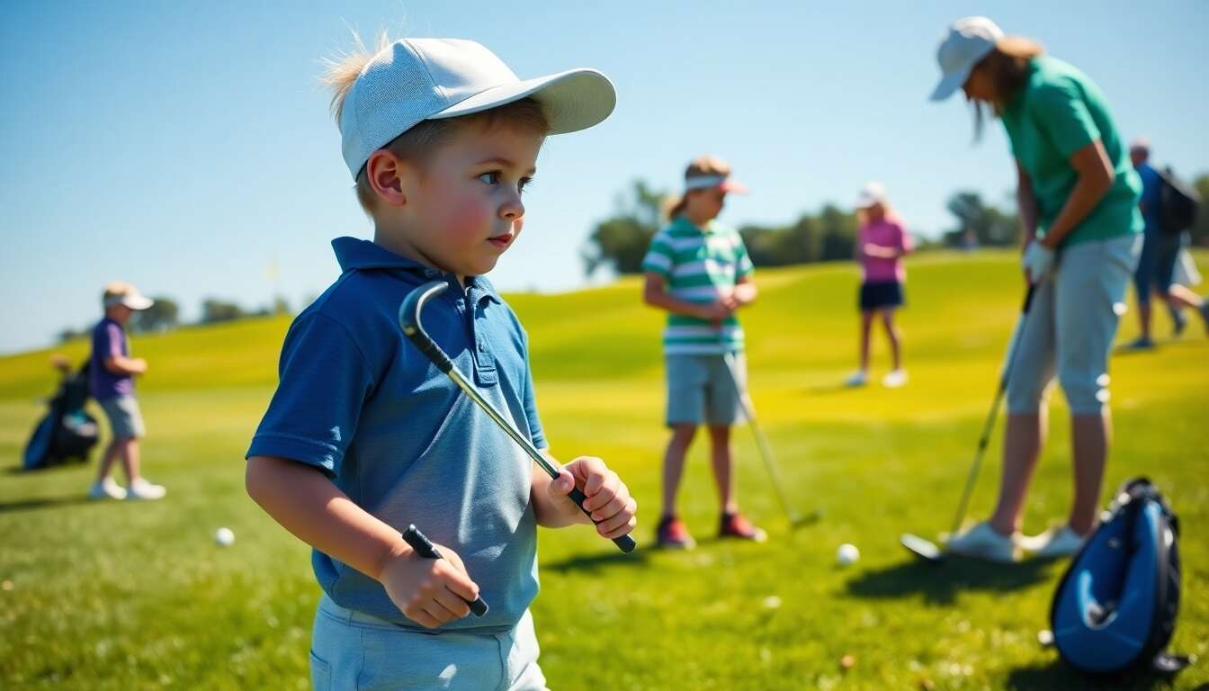 Les bienfaits du golf dans le développement des enfants