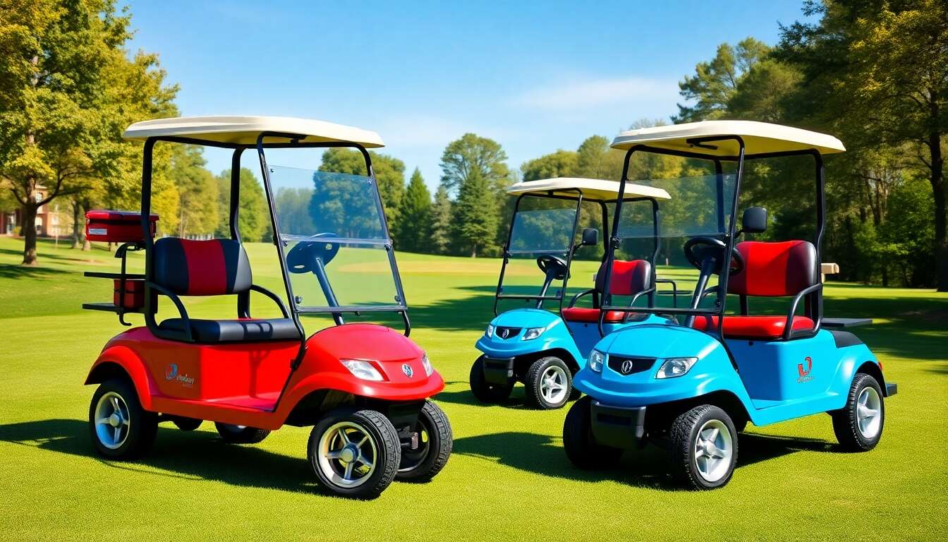 Les meilleurs chariots de golf junior à deux ou trois roues