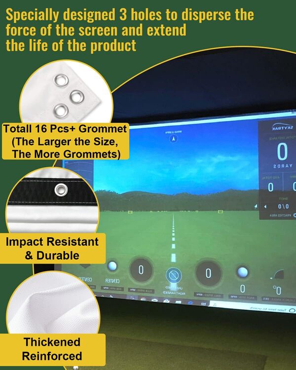 amazgolf Ti-4bxf-hfl8 Filet d'impact Unisexe