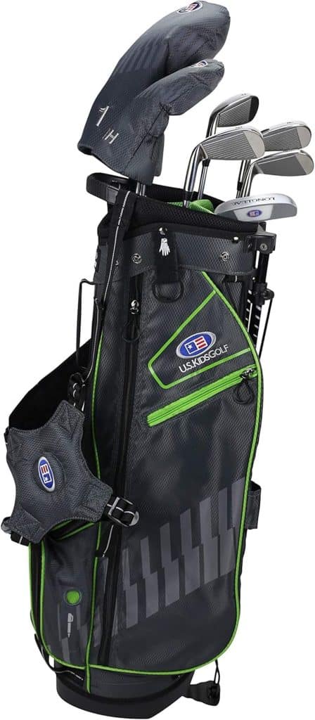 Test : clubs US Kids Golf ultraléger 2025 en lot de 5