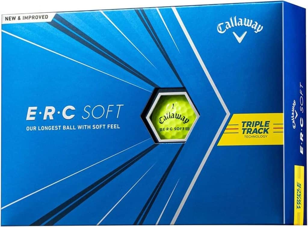 Test des balles de golf Callaway ERC Soft YLW 2025