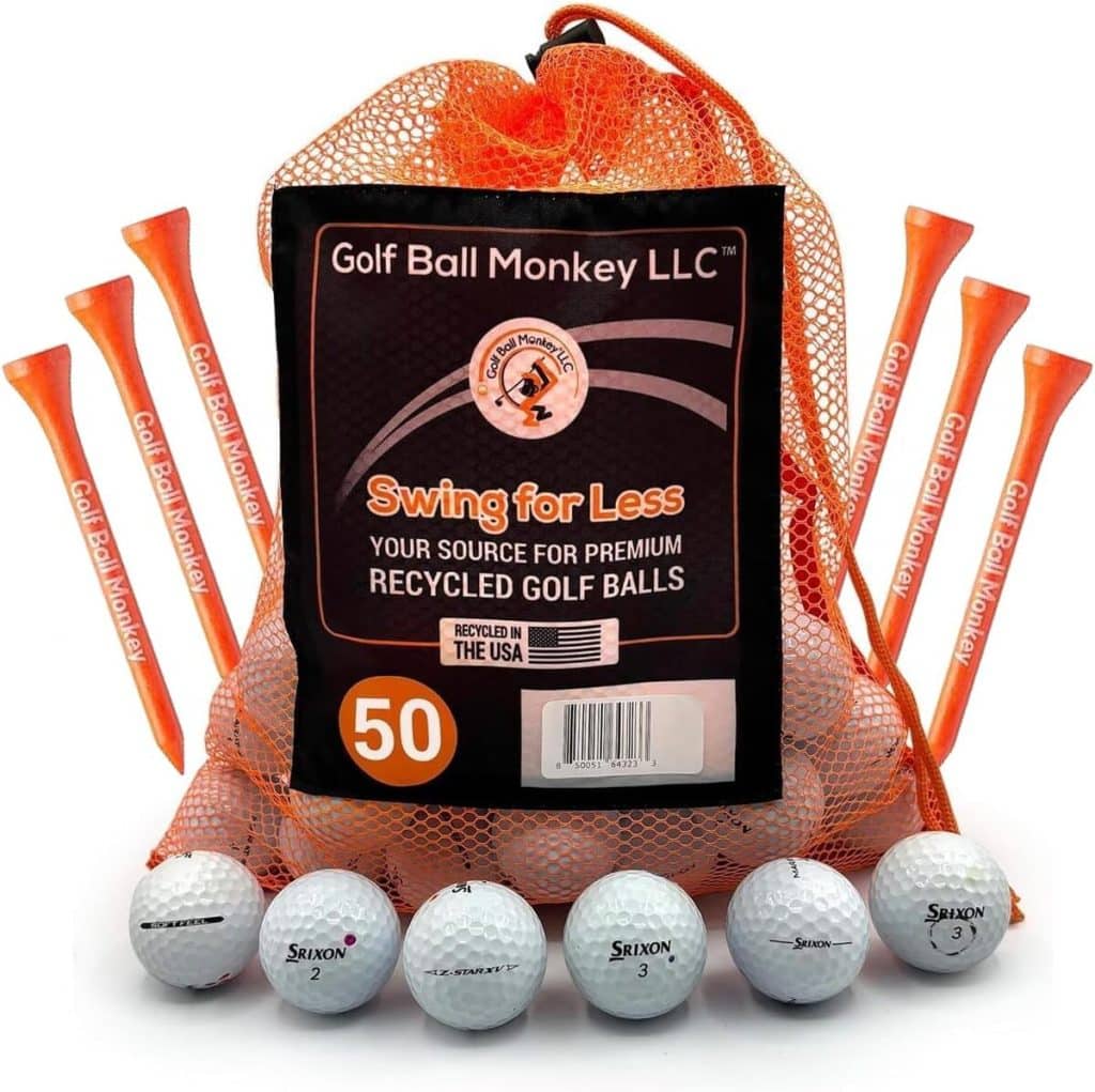 Test des balles de golf recyclées Golf Ball Monkey : avis sur les Srixon Mix