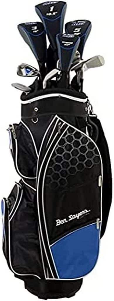 Test du chariot de golf Ben Sayers M8 rouge