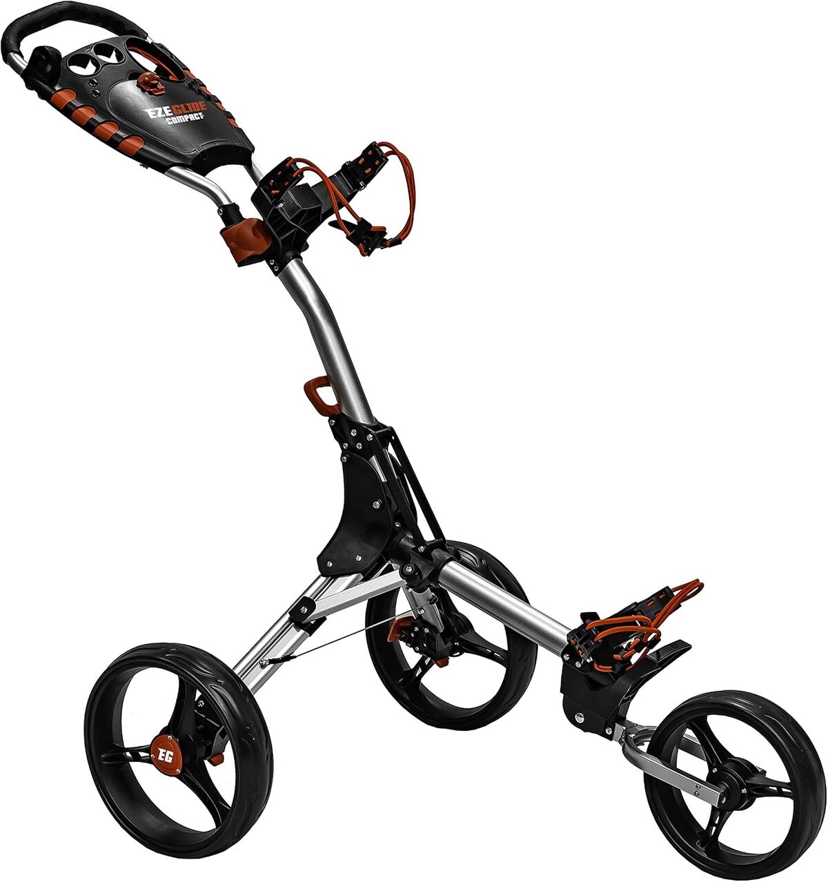 Test du chariot de golf Eze Glide Compact+ : à 3 roues argenté