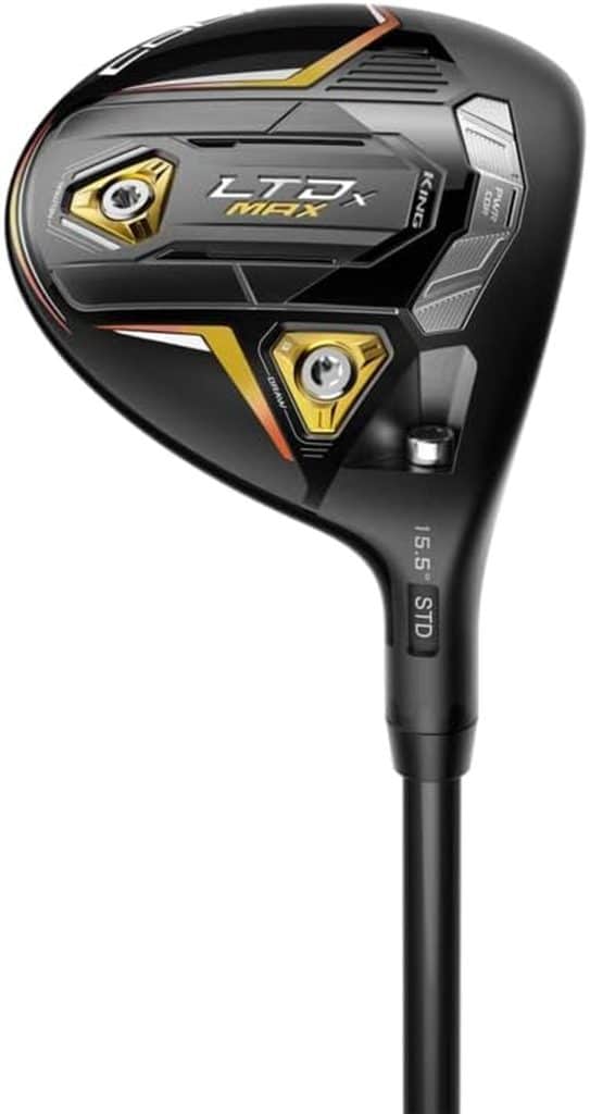 Test du club de golf Cobra Ltdx Max Fairway Matte Black-Gold
