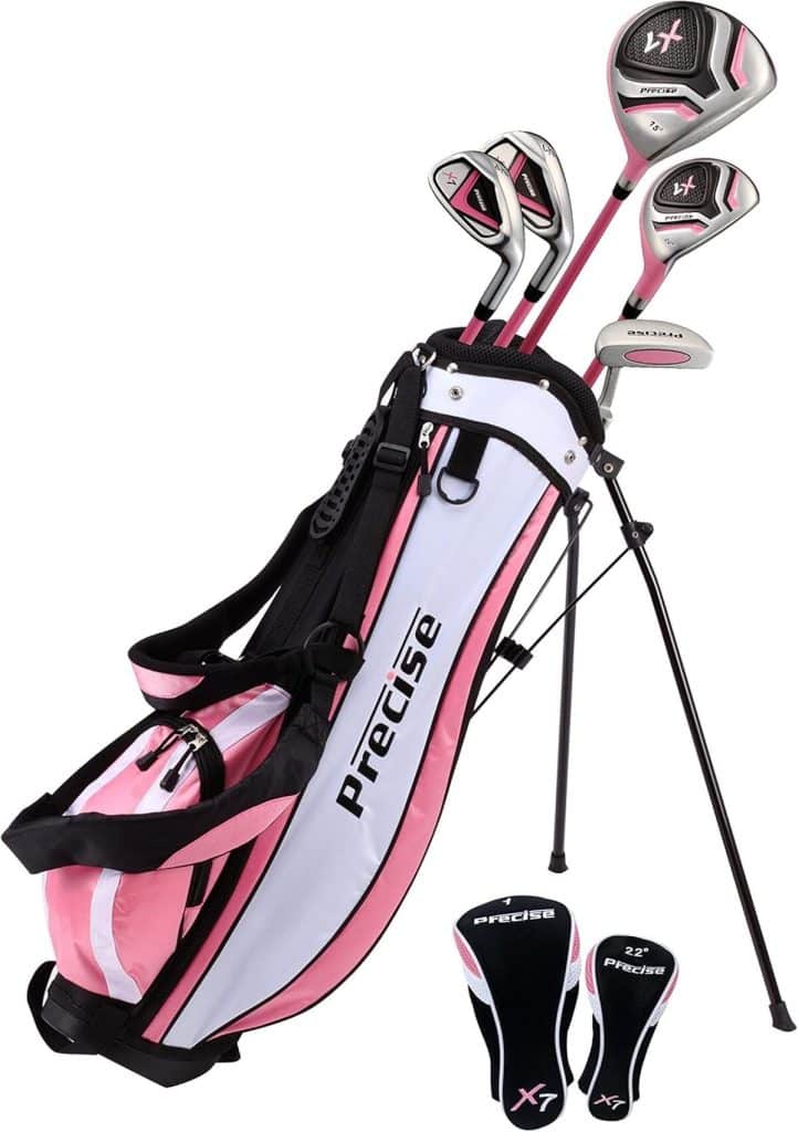 Test du coffret Precise X7 Junior : clubs de golf pour enfants
