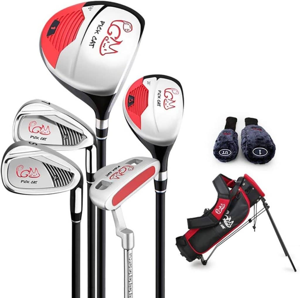 Test du kit complet de golf PGM pour enfants 6-8 ans : clubs juniors