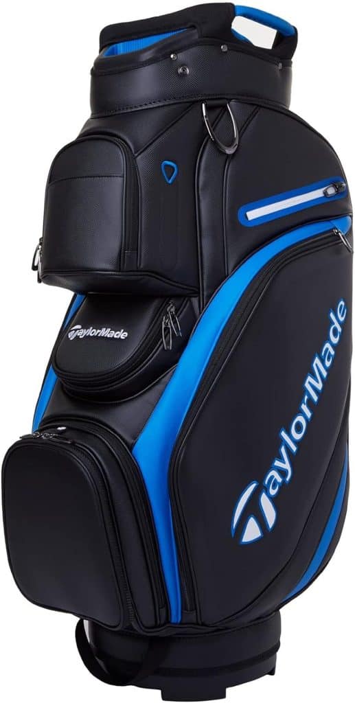 Test du sac chariot TaylorMade de luxe 2025 (noir/bleu)