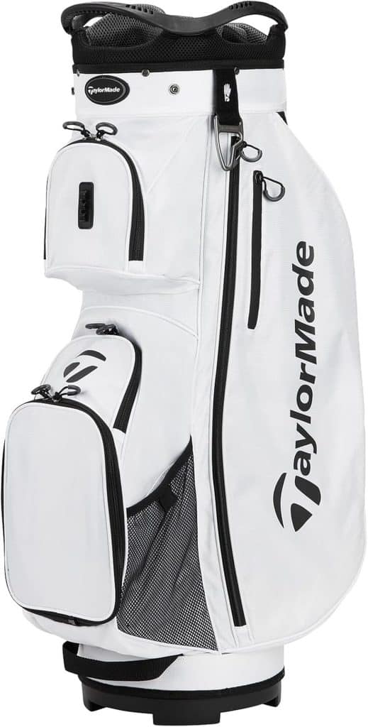 Test du sac de chariot TaylorMade Golf Pro blanc