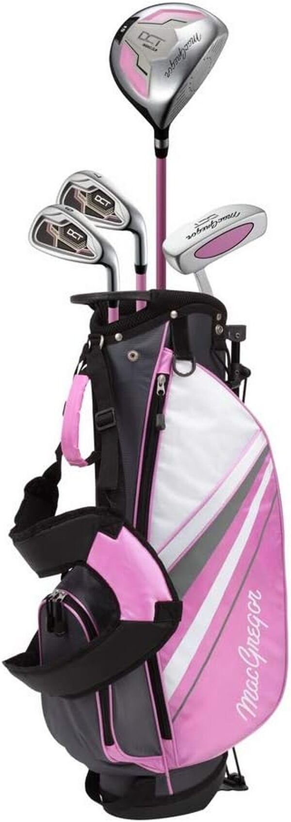MACGREGOR Dct3000 Ensemble de Clubs de Golf pour Enfants avec Sac de Transport Garçon