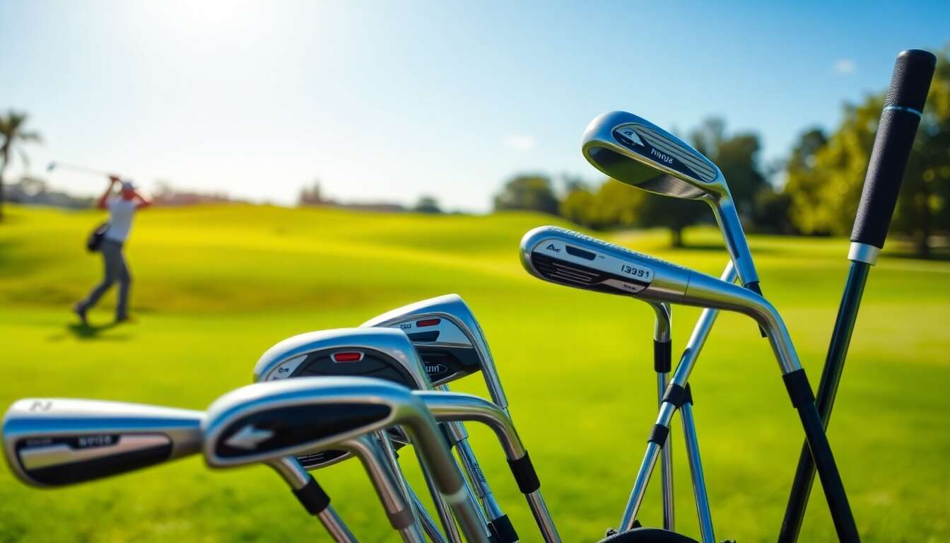 Les bases des clubs de golf : fers, bois et putters