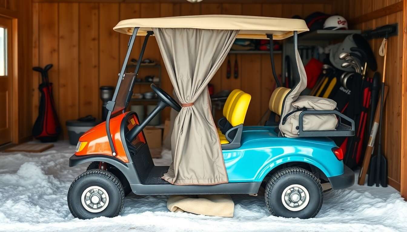 Stockage et protection pendant l'hiver